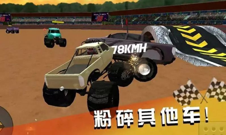 坦克撞翻一切截图