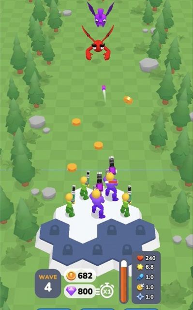 放置防御平台截图 放置防御平台截图