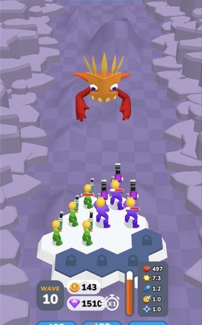 放置防御平台截图 放置防御平台截图