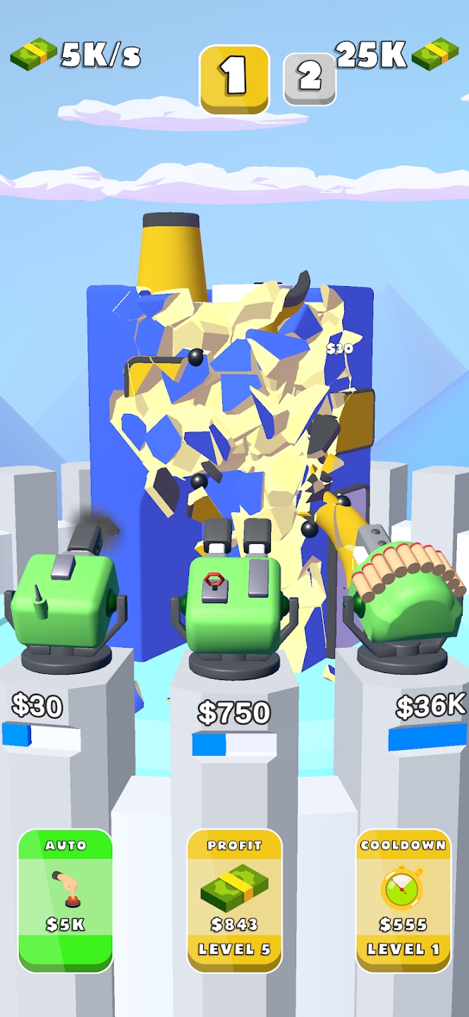 放置大炮3D截图 放置大炮3D截图