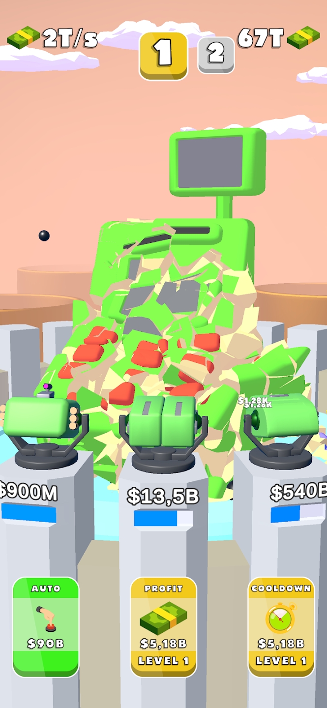 放置大炮3D截图 放置大炮3D截图