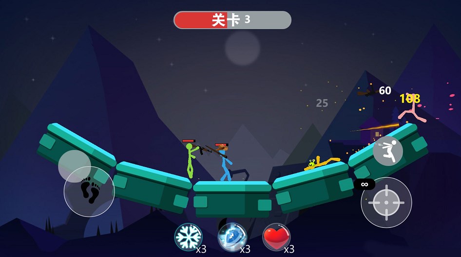 火柴人生存挑战截图 火柴人生存挑战截图