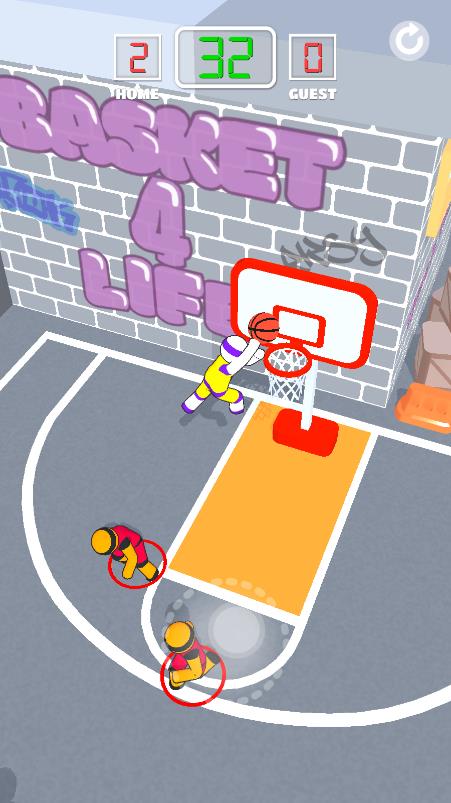迷你篮球街截图 迷你篮球街截图