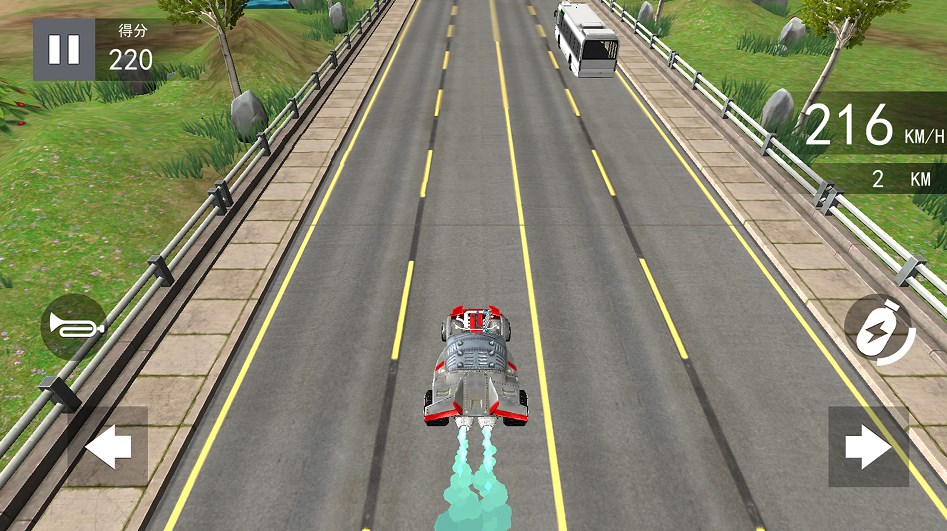 3D豪车碰撞模拟截图