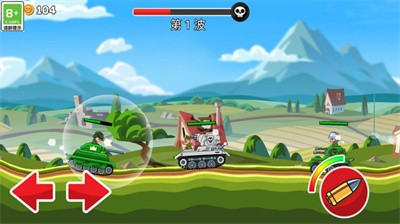 坦克对战吃鸡3D截图 坦克对战吃鸡3D截图