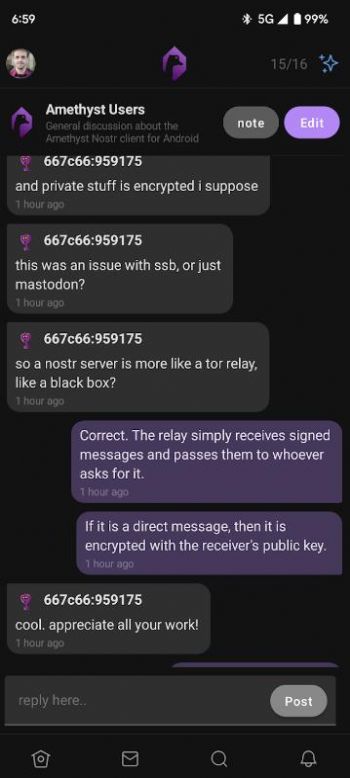 Amethyst新社交平台版截图 Amethyst新社交平台版截图