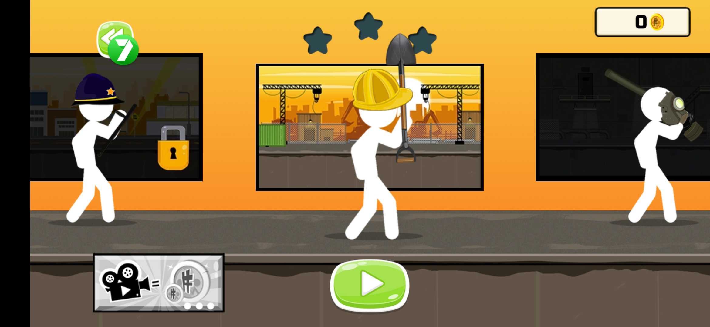 火柴人动作战士截图 火柴人动作战士截图