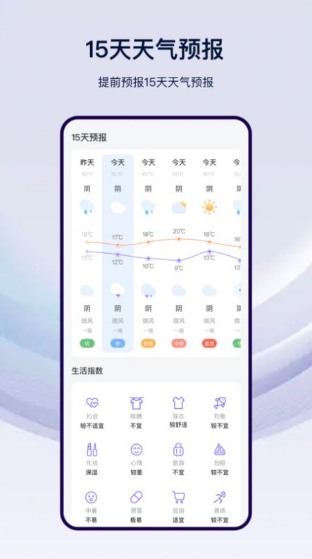 本地天气通截图