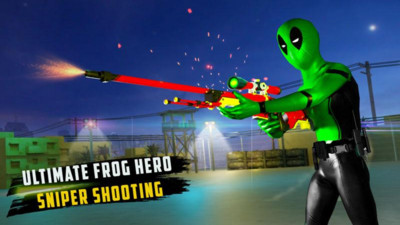 青蛙忍者英雄射击截图