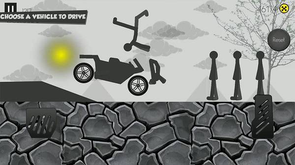 火柴人自行车毁灭截图 火柴人自行车毁灭截图