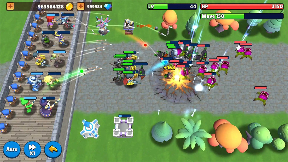 城堡对决塔防截图