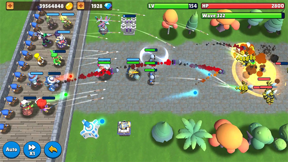 城堡对决塔防截图