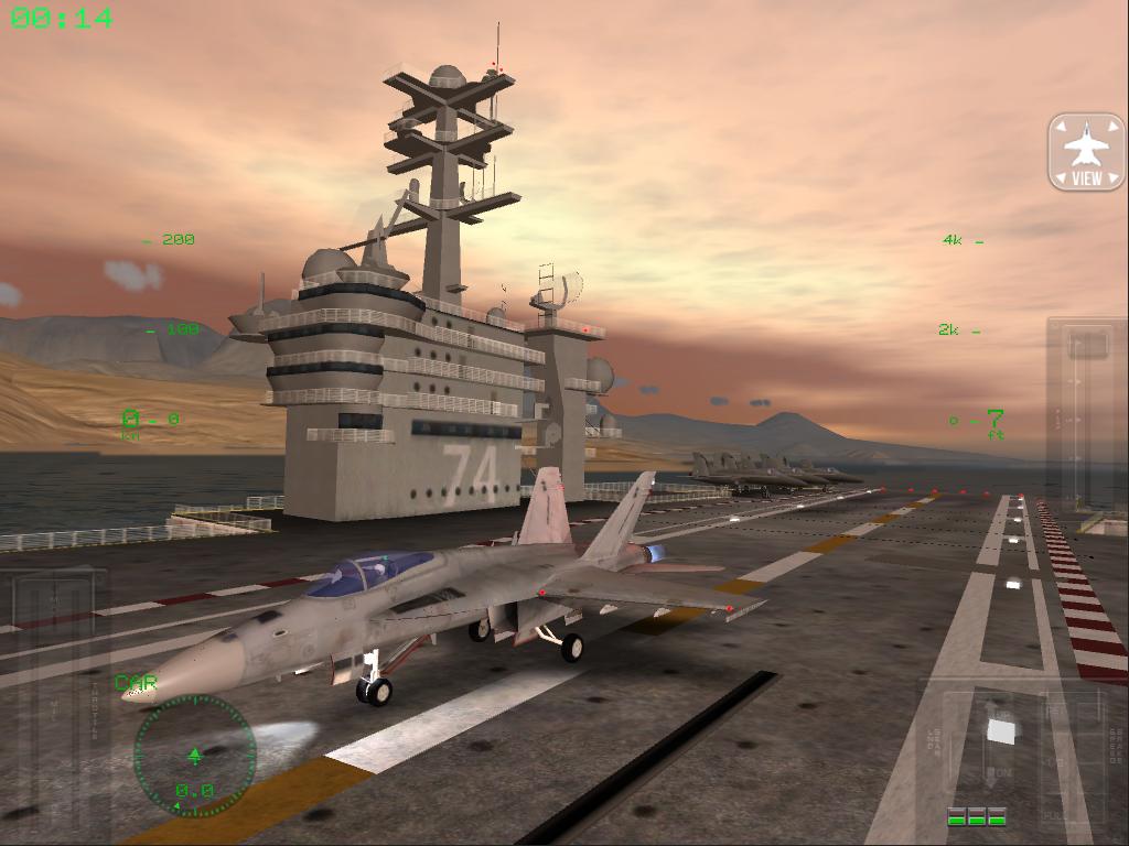 f18舰载机模拟起降截图