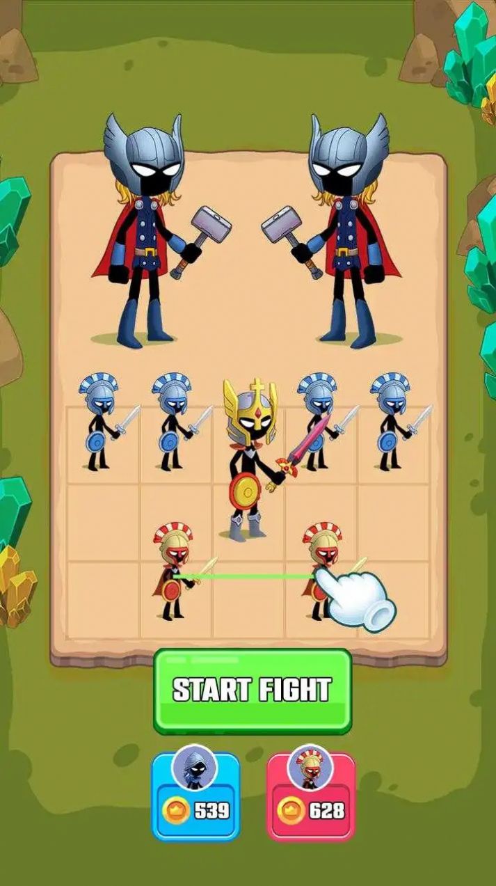 合并大师英雄战斗截图 合并大师英雄战斗截图