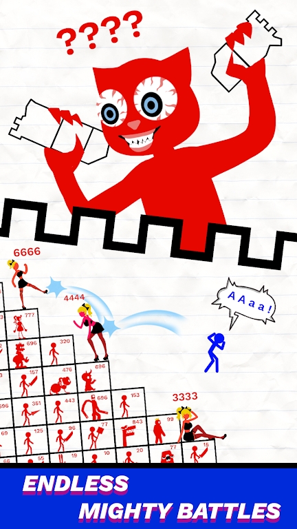 火柴人战斗强大的塔防战争截图 火柴人战斗强大的塔防战争截图