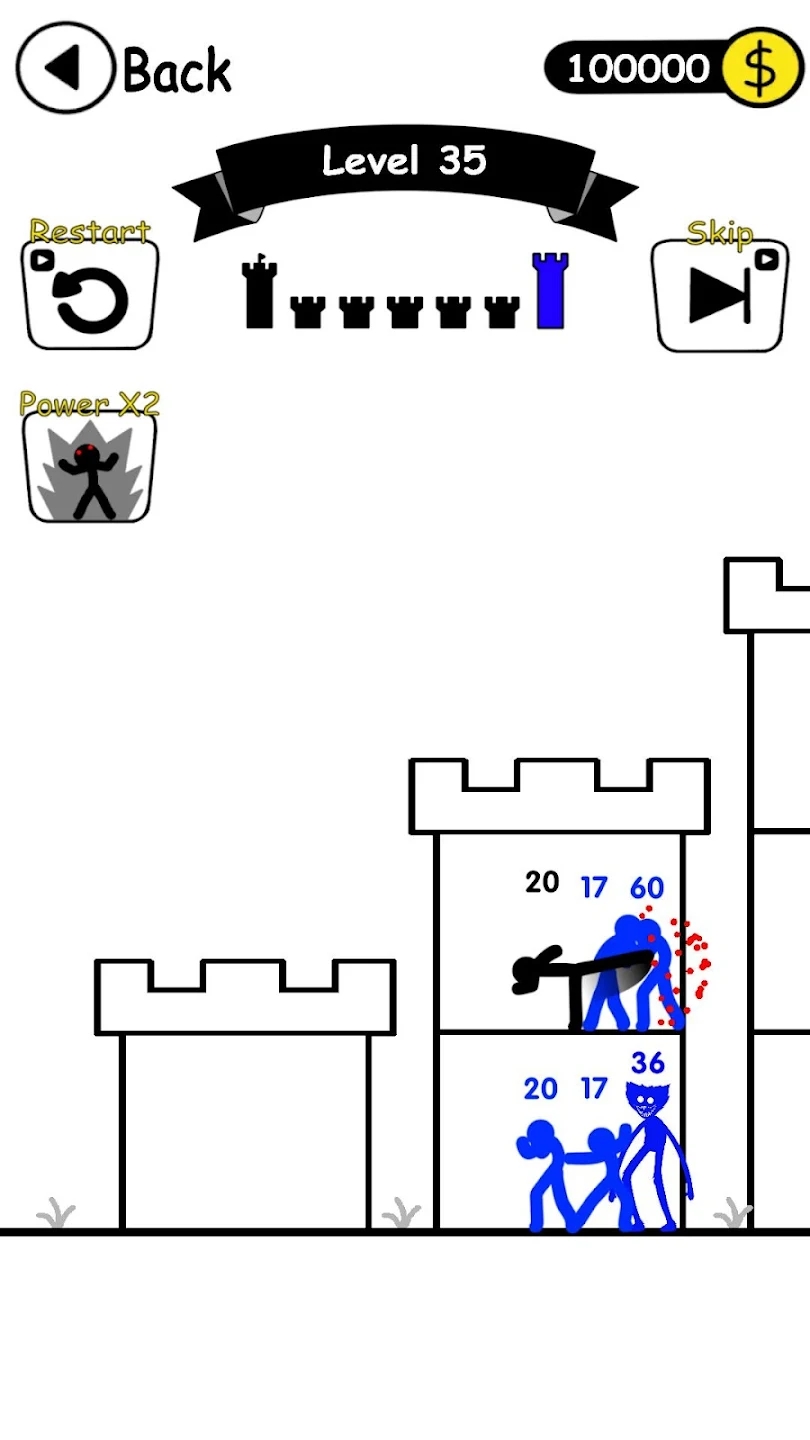 火柴英雄战争塔防截图 火柴英雄战争塔防截图