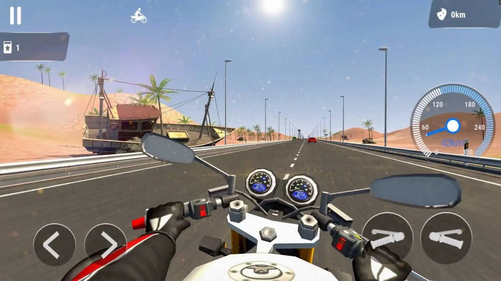 摩托车比赛3D截图