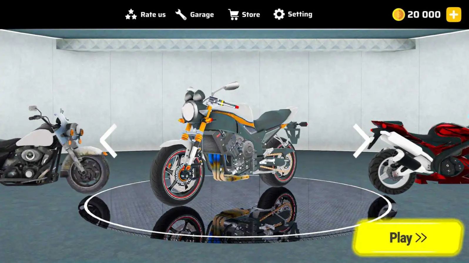 摩托车比赛3D截图