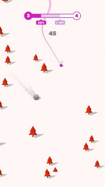 雪山滑行截图 雪山滑行截图