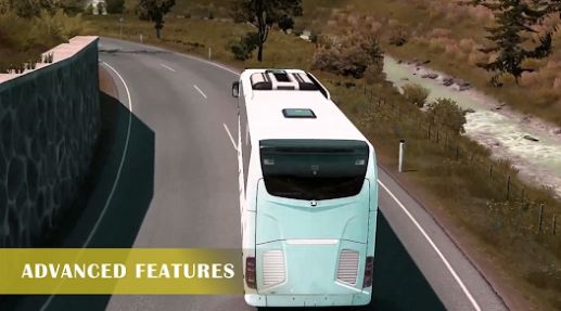 巴士模拟器山路驾驶截图