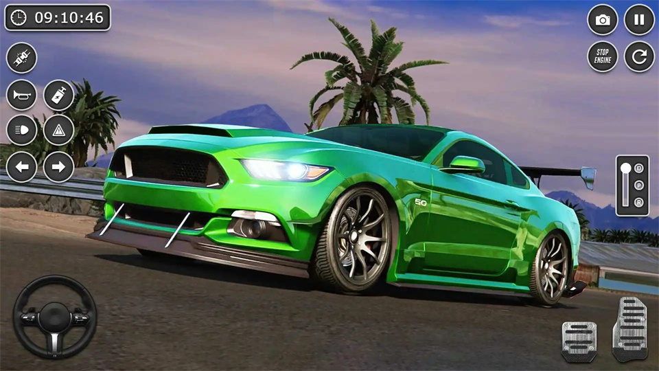 汽车驾驶和停车截图