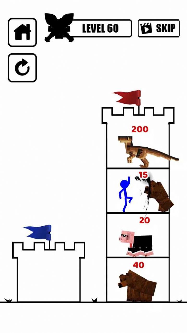 火柴人塔楼战争截图 火柴人塔楼战争截图