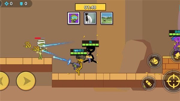 火柴人枪战乱斗截图 火柴人枪战乱斗截图