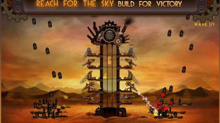 蒸汽朋克塔防截图