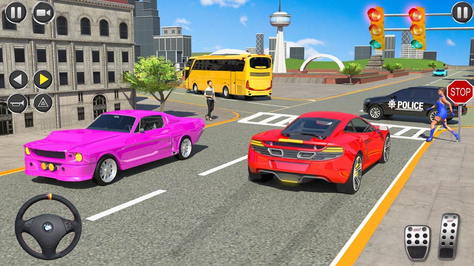 3d模拟驾驶停车场截图 3d模拟驾驶停车场截图