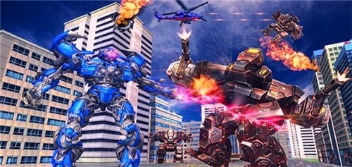 变形金刚直升机争霸战截图 变形金刚直升机争霸战截图