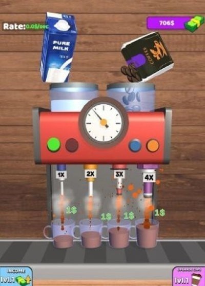 放置咖啡制作截图 放置咖啡制作截图