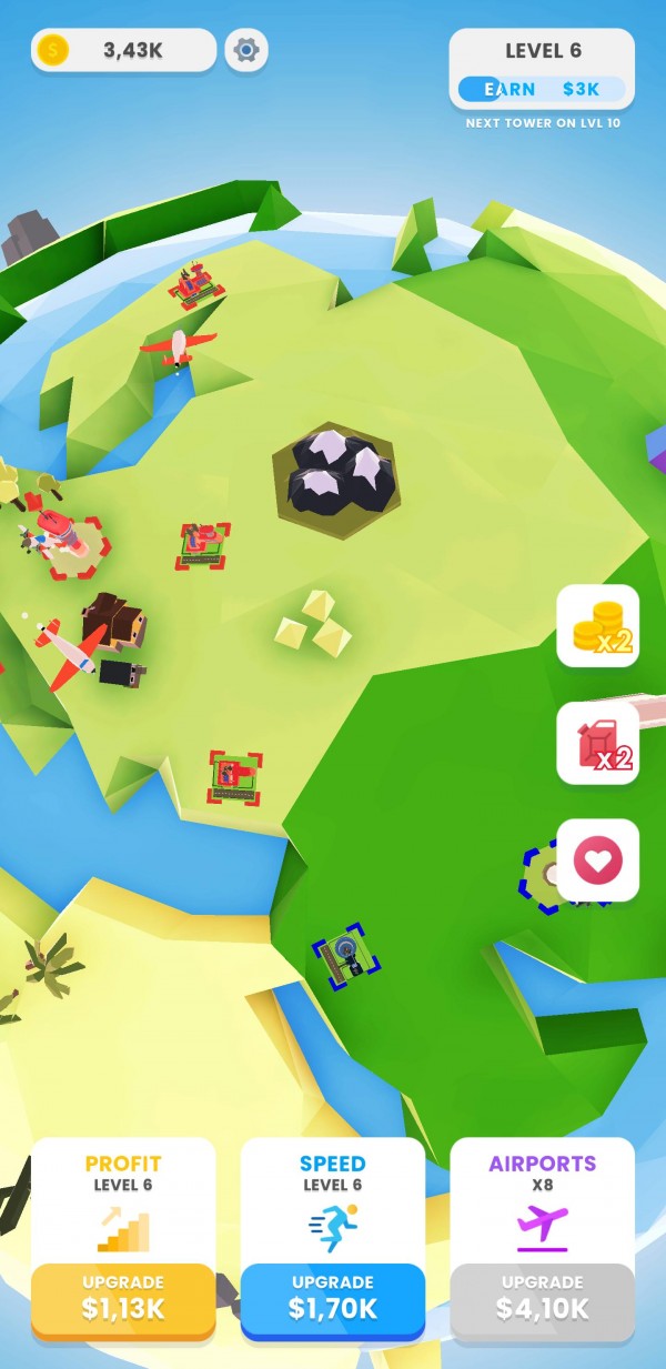 放置航班管理截图 放置航班管理截图