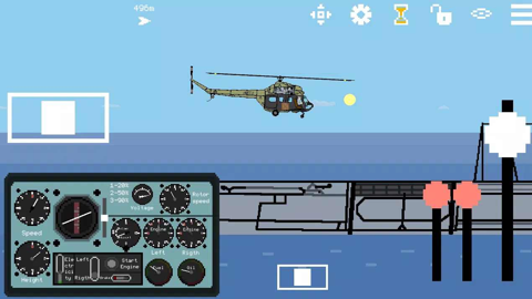 像素直升机模拟器截图