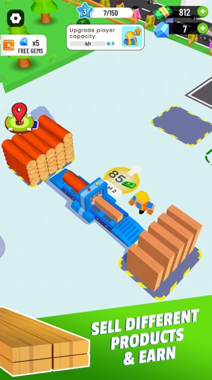 木材厂木材大亨截图