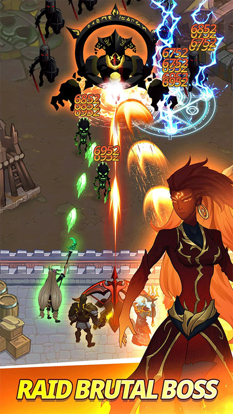 暗影英雄空闲防御战争截图 暗影英雄空闲防御战争截图