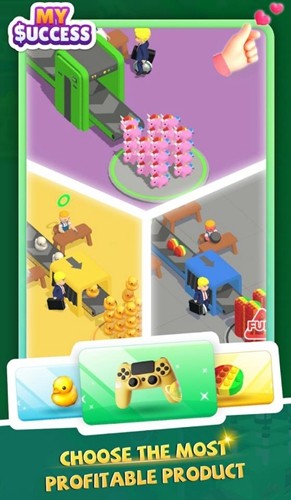 我的工厂老板生活截图