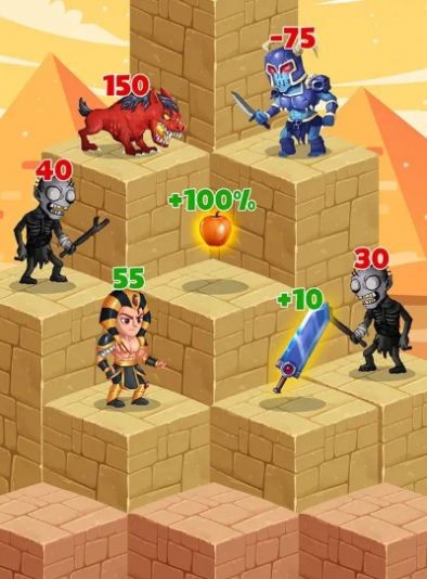 英雄叠塔大战截图