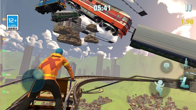 只有向上跑酷截图 只有向上跑酷截图