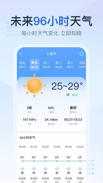 2345天气预报正版截图