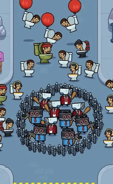 厕所僵尸大战截图 厕所僵尸大战截图