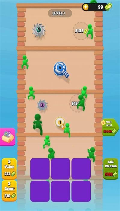 僵尸爬塔截图 僵尸爬塔截图