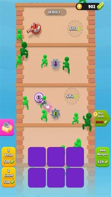 僵尸爬塔截图 僵尸爬塔截图