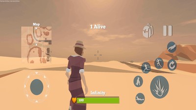 方块人火线求生战场截图 方块人火线求生战场截图