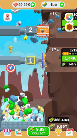 闲置采矿机器截图 闲置采矿机器截图