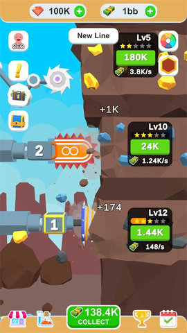 闲置采矿机器截图 闲置采矿机器截图