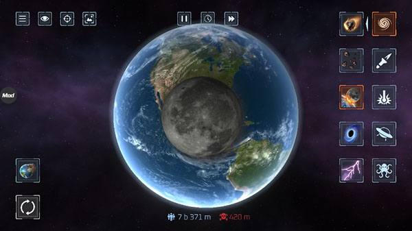 星球爆炸模拟器1.9.1截图 星球爆炸模拟器1.9.1截图