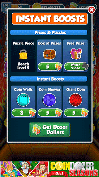 金币推土机4.1截图 金币推土机4.1截图