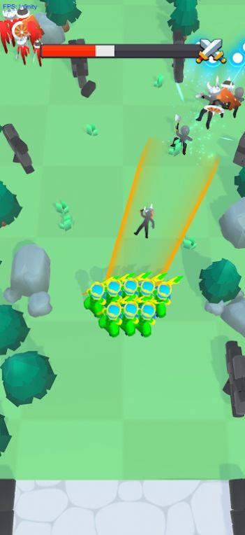 弓箭手合并冲刺截图 弓箭手合并冲刺截图