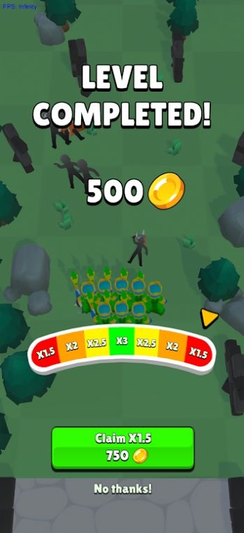 弓箭手合并冲刺截图 弓箭手合并冲刺截图