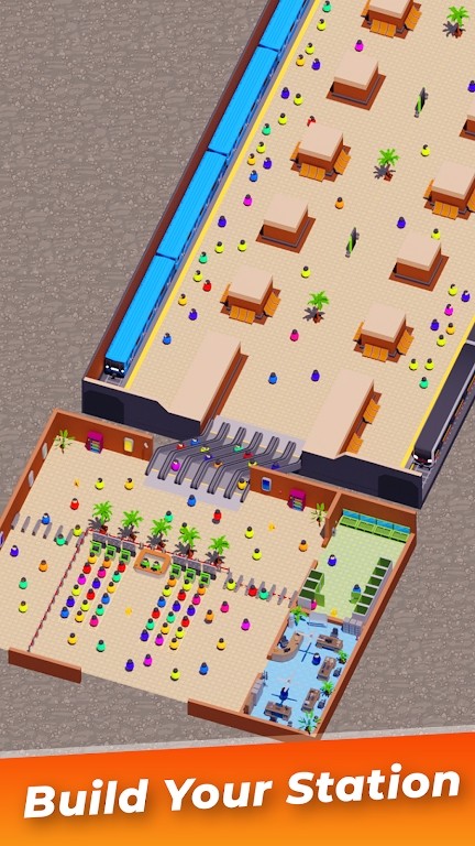 放置地铁大亨火车模拟截图 放置地铁大亨火车模拟截图